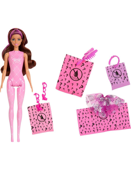 Muñeca Barbie Color Reveal Bailarina con Accesorios - 6 Sorpresas Muñeca Barbie Color Reveal Bailarina con Accesorios - 6 Sorpresas