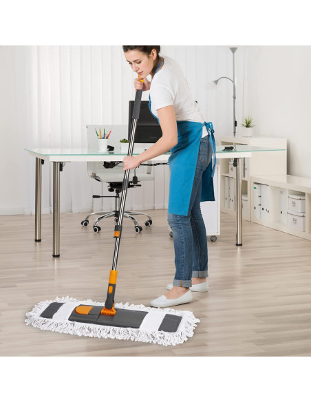 Mop de Microfibra MASTERTOP 62.5 cm Ajustable 360 Mop de Microfibra MASTERTOP 62.5 cm Ajustable 360