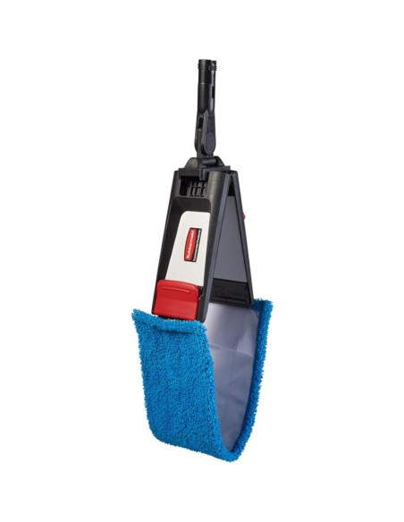 Fregona plana adaptable Rubbermaid 45,72 cm microfibra azul Fregona plana adaptable Rubbermaid 45,72 cm microfibra azul
