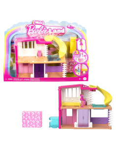 Casa de Muñecas Mini BarbieLand Mattel con Muñeca 3,81 cm