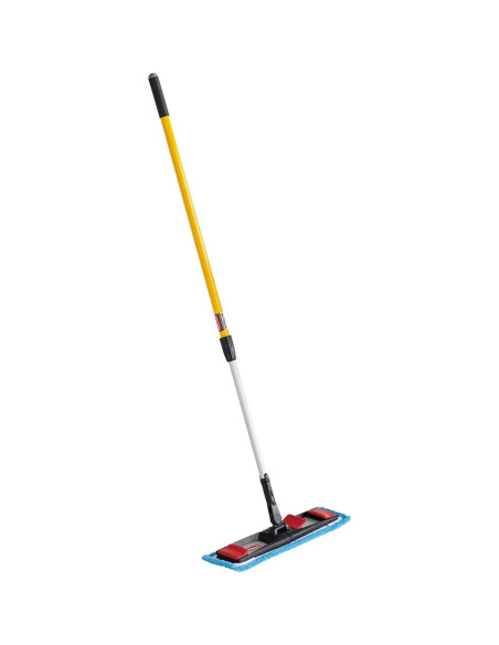 Fregona plana adaptable Rubbermaid 45,72 cm microfibra azul Fregona plana adaptable Rubbermaid 45,72 cm microfibra azul