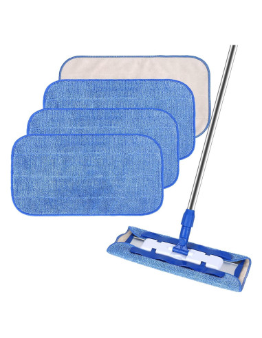 Paños de limpieza de microfibra MR SIGA 4 unidades reutilizables