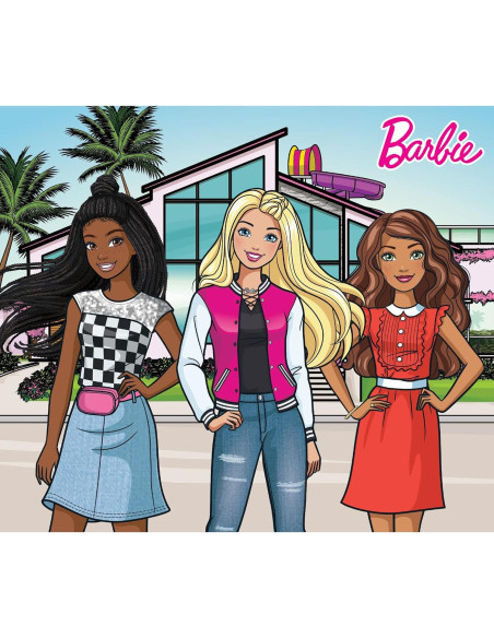 Rompecabezas 3 en 1 Barbie TCG Toys para Niños 3+ Años Rompecabezas 3 en 1 Barbie TCG Toys para Niños 3+ Años