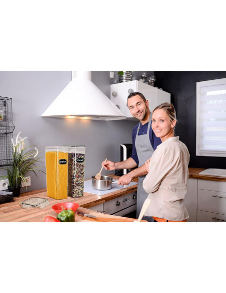 Conjunto de 9 Contenedores Herméticos Wildone 2.8L BPA Free Conjunto de 9 Contenedores Herméticos Wildone 2.8L BPA Free