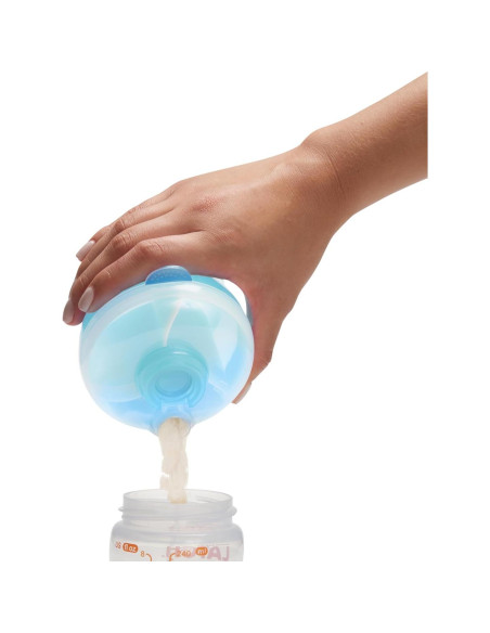 Dispensador de Fórmula Munchkin Azul 3 Secciones 266ml Dispensador de Fórmula Munchkin Azul 3 Secciones 266ml