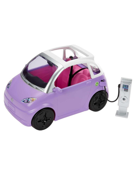Vehículo eléctrico Barbie convertible 2 plazas morado Vehículo eléctrico Barbie convertible 2 plazas morado