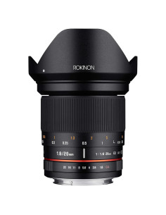 Lente Gran Angular Rokinon 20mm f/1.8 para Fuji X