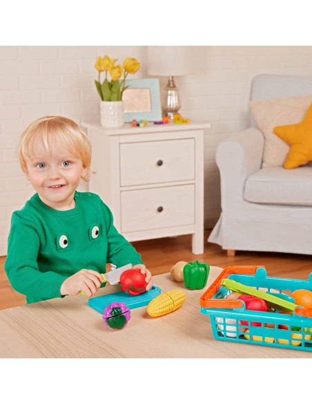 Juego de Comida de Juguete Battat 37 Pcs para Niños 3+ Juego de Comida de Juguete Battat 37 Pcs para Niños 3+