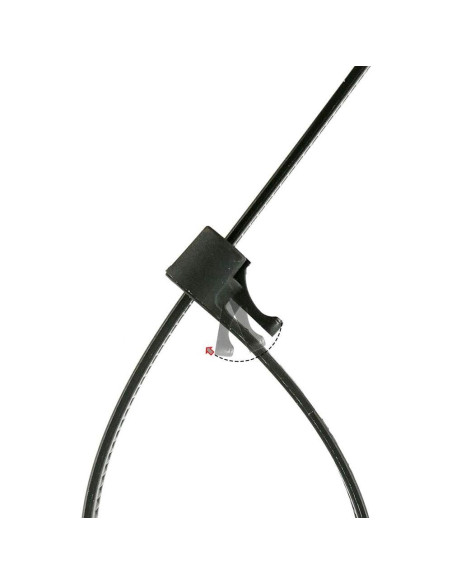 Bridas de Cable Liberables HS 6" Negras 100 Piezas 22.68 kg Bridas de Cable Liberables HS 6" Negras 100 Piezas 22.68 kg