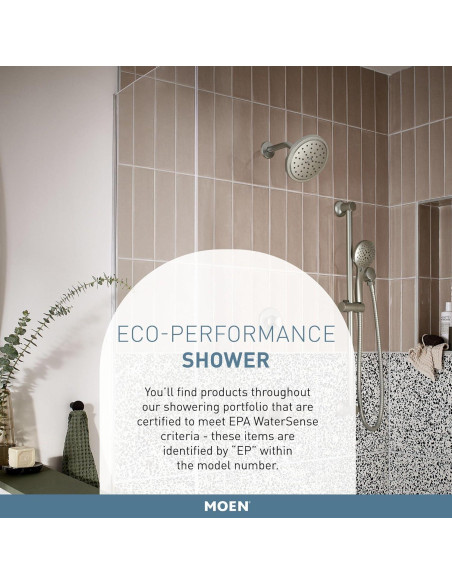 Ducha de Mano Moen 3558EPBN 5 Funciones Níquel Cepillado Ducha de Mano Moen 3558EPBN 5 Funciones Níquel Cepillado