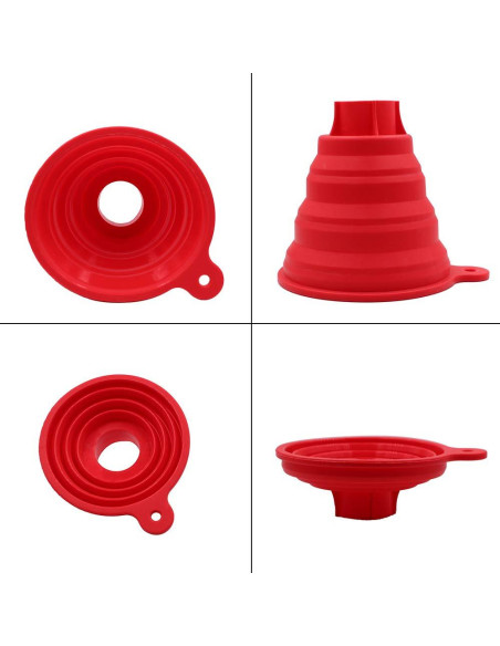 Embudo Plegable de Silicona KongNai para Cocina 11,94 cm Embudo Plegable de Silicona KongNai para Cocina 11,94 cm