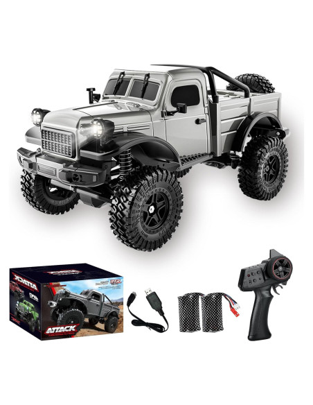 Camión RC Dodge Pickup Kodbiby 1:18 Todo Terreno 4WD Camión RC Dodge Pickup Kodbiby 1:18 Todo Terreno 4WD