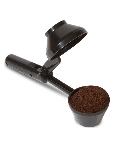 Cuchara y embudo Perfect Pod EZ-Scoop 2 cucharadas negro Cuchara y embudo Perfect Pod EZ-Scoop 2 cucharadas negro