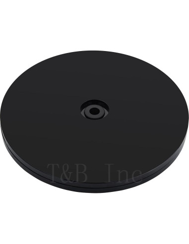 TamBee Organizador Lazy Susan Acrílico 15,24 cm Negro