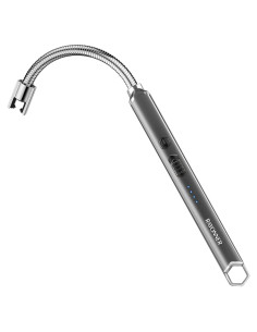 Encendedor Eléctrico RAYONNER USB Recargable Gris