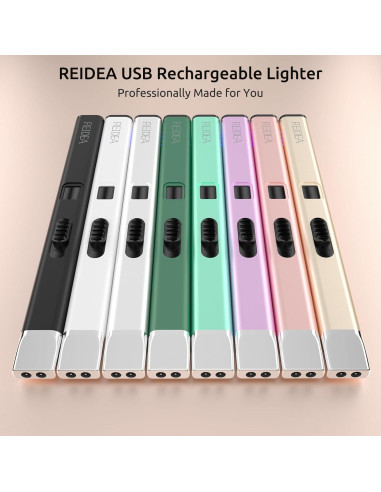 Encendedor Eléctrico REIDEA R7 Pro USB-C Oro Rosa