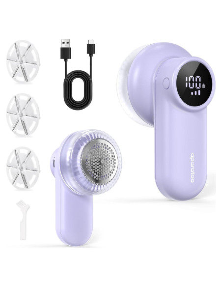 Afeitadora de Tela Bubbacare Recargable 6 Cuchillas LED Afeitadora de Tela Bubbacare Recargable 6 Cuchillas LED