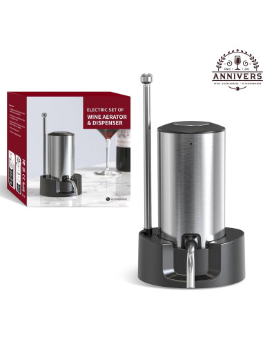 Dispensador Aerador de Vino Eléctrico ANNIVERS Recargable