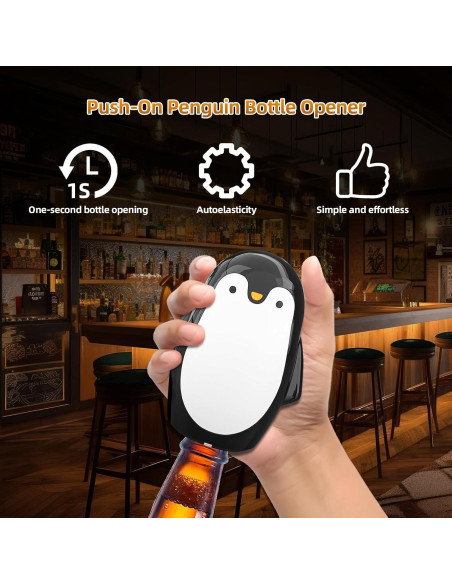 Abridor de Botellas Pingüino 2PCS Dayinkes Magnético Abridor de Botellas Pingüino 2PCS Dayinkes Magnético