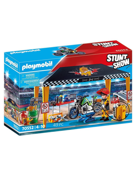 Carpa de Servicio Playmobil Show de Acrobacias 22x12x14cm Carpa de Servicio Playmobil Show de Acrobacias 22x12x14cm