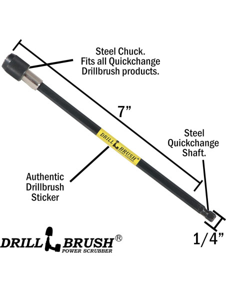 Juego de Cepillos de Limpieza para Taladro Drillbrush 5 Pzas Juego de Cepillos de Limpieza para Taladro Drillbrush 5 Pzas