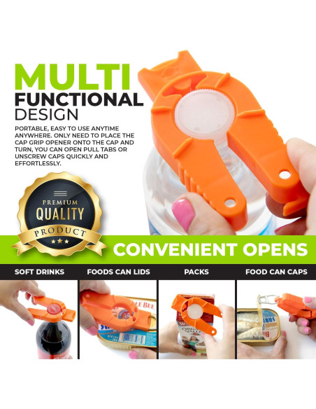 Juego de 2 Abridores Multifuncionales Brenium para Botellas Juego de 2 Abridores Multifuncionales Brenium para Botellas