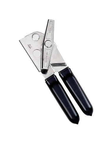 Abrelatas Manual EZ-DUZ-IT Acero Cromado Negro 18,42 cm