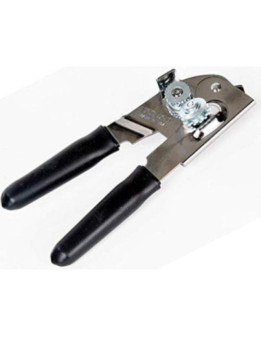 Abrelatas Manual EZ-DUZ-IT Acero Cromado Negro 18,42 cm