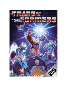Transformers DVD 25 Aniversario Temporadas 3 y 4 2