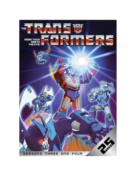 Transformers DVD 25 Aniversario Temporadas 3 y 4 Transformers DVD 25 Aniversario Temporadas 3 y 4