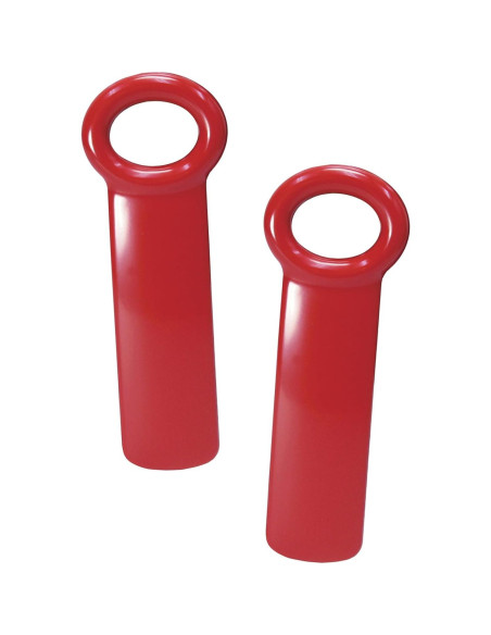 Abridor de Tarros Brix Original Rojo, Juego de 2, 14.27 cm Abridor de Tarros Brix Original Rojo, Juego de 2, 14.27 cm