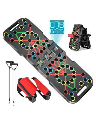 Tabla de Flexiones JNATER con Conteo Inteligente y Cuerdas
