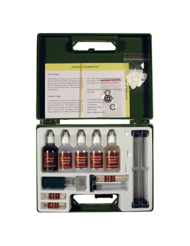 Kit de Prueba de Suelo Luster Leaf 80 Pruebas Verde