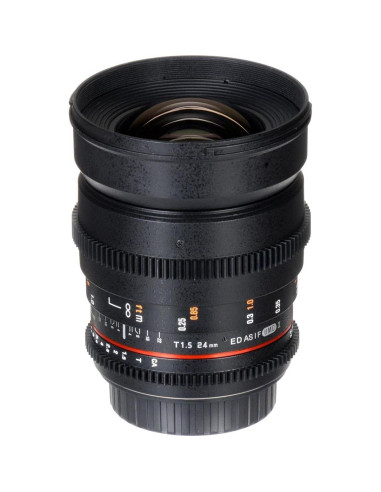Lente Cine Rokinon 24mm T1.5 Gran Angular para Nikon
