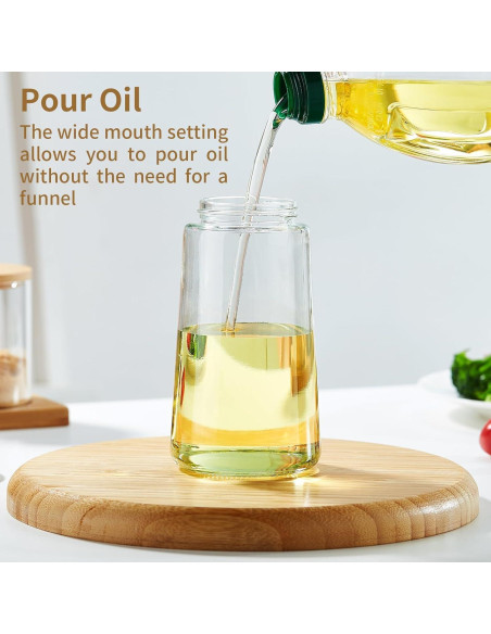 Pulverizador de Aceite de Oliva Fvaql 470ml 2 en 1 Pulverizador de Aceite de Oliva Fvaql 470ml 2 en 1