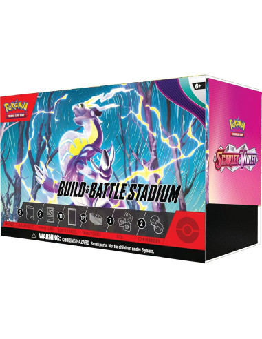 Pokémon TCG Escarlata y Púrpura Estadio Construir y Batallar