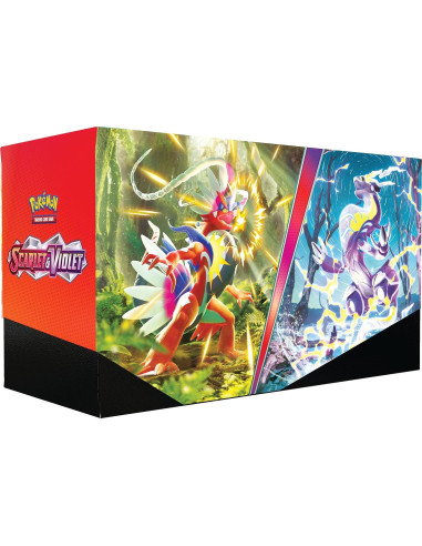 Pokémon TCG Escarlata y Púrpura Estadio Construir y Batallar
