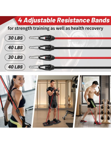 Tabla de Flexiones SPORTIC con Accesorios de Ejercicio