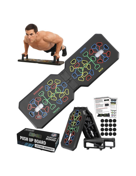 Tabla de Flexiones Havenity 20 en 1 Plegable para Entrenamiento Tabla de Flexiones Havenity 20 en 1 Plegable para Entrenamiento