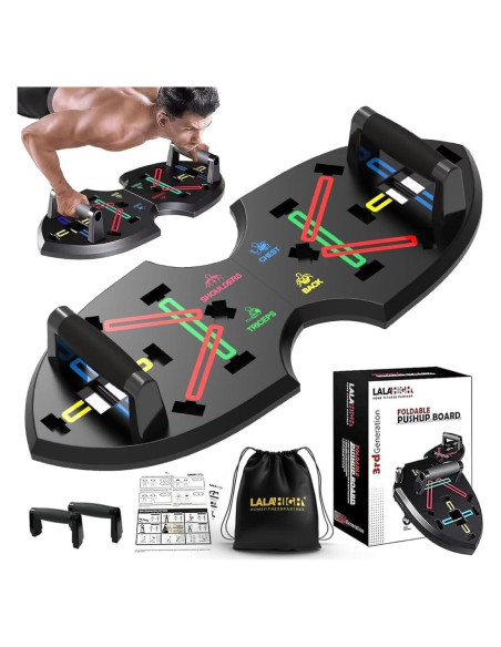 Soporte para Flexiones LALAHIGH - Tablero Multifuncional Soporte para Flexiones LALAHIGH - Tablero Multifuncional