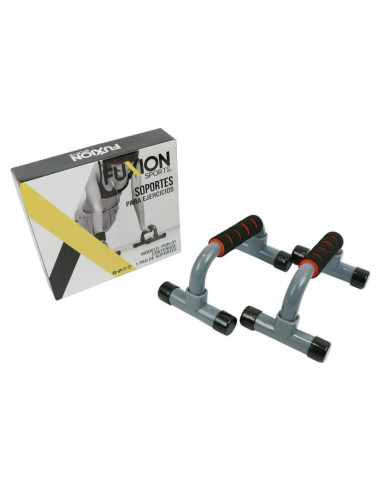 Juego de 2 Barras de Flexiones Fuxion Antideslizantes 0,57 kg