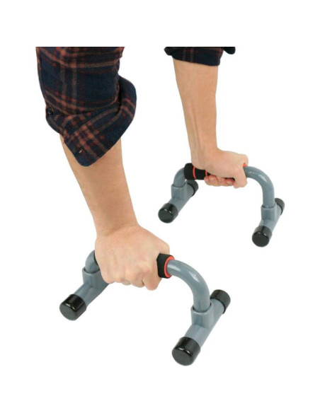 Juego de 2 Barras de Flexiones Fuxion Antideslizantes 0,57 kg Juego de 2 Barras de Flexiones Fuxion Antideslizantes 0,57 kg