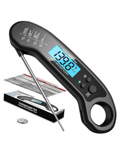 Termómetro Digital de Carne ROUUO G1 Impermeable 16.89cm