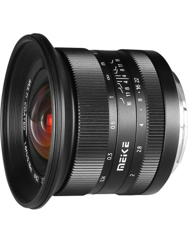 Lente Meike 12mm F2.0 Gran Angular Manual para Sony E