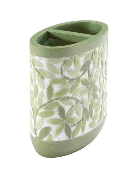 Soporte para Cepillos de Dientes Avanti Linens Verde Soporte para Cepillos de Dientes Avanti Linens Verde