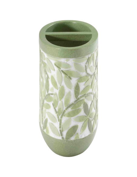 Soporte para Cepillos de Dientes Avanti Linens Verde Soporte para Cepillos de Dientes Avanti Linens Verde