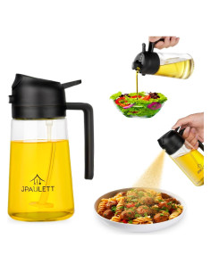 Rociador de Aceite JPAULETT 470ml Vidrio Antifugas
