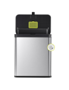 Cubo de Compostaje EKO 7L Acero Inoxidable con Tapa