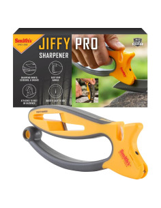 Afilador de Mano Smith's Jiffy-Pro 50185 2 Etapas Naranja