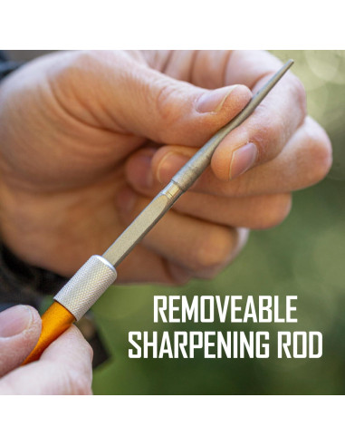 Afilador Retráctil de Diamante Smith's DRET - Compacto y Reversible